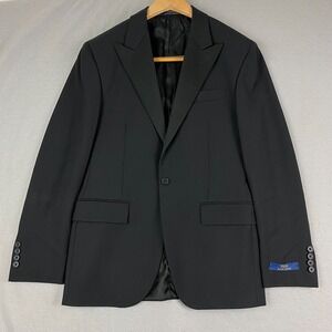 Polo Ralph Lauren Mens Wool peak Tuxedo jacket 38S Custom fit NEW NWOT